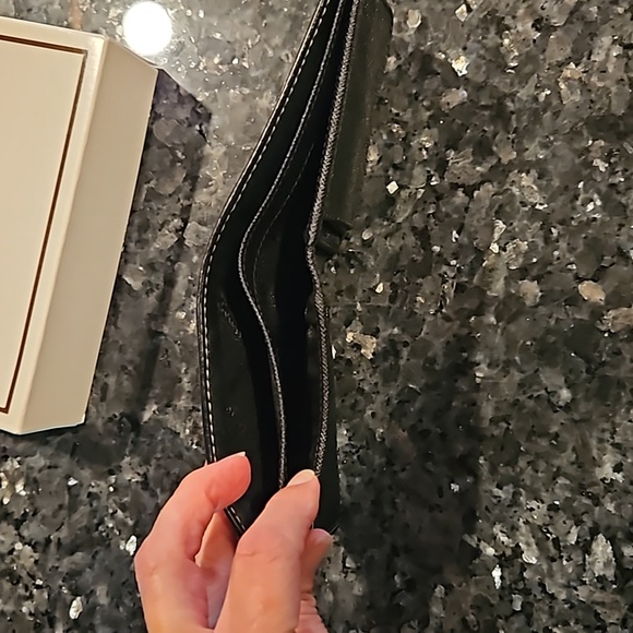 Coach Men’s Bi-Fold Wallet Coin Pouch Leather and Canvas EUC - Picture 3 of 5